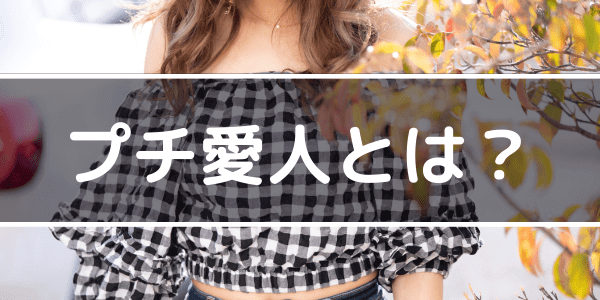 プチ愛人とは