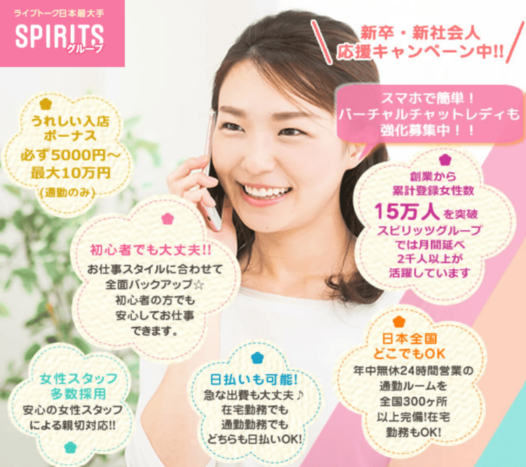 SPIRITS チャットレディ